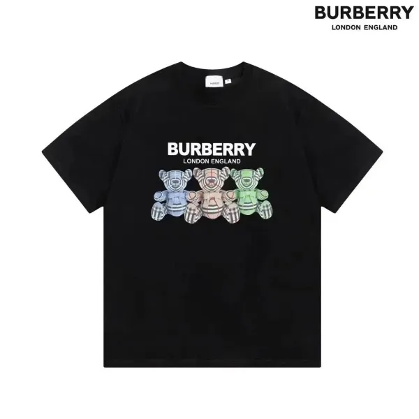 Burberry Thomas Bear Graphic Print White T-Shirt - 20