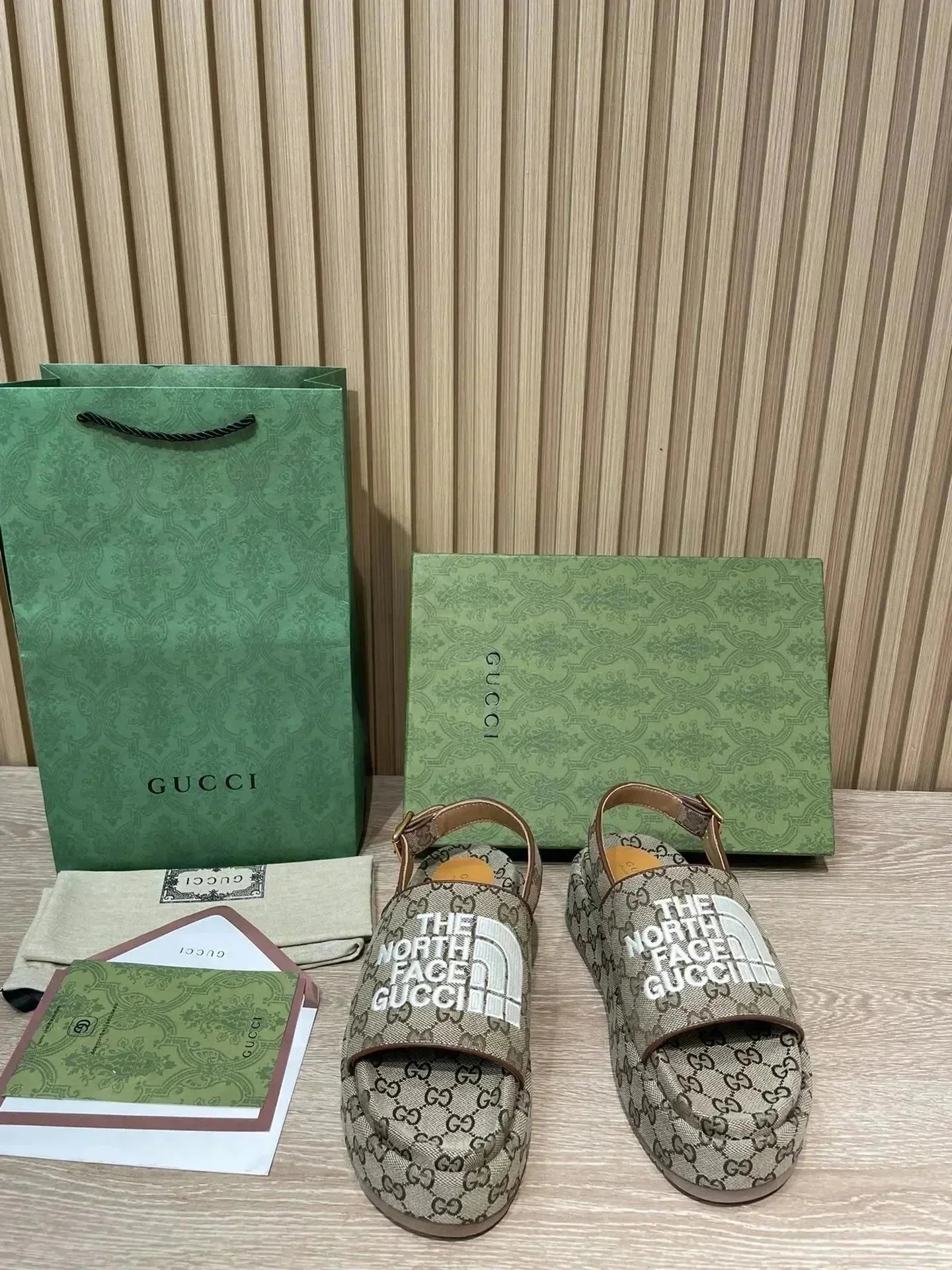 Gucci Sandals GG Monogram Slide image 5