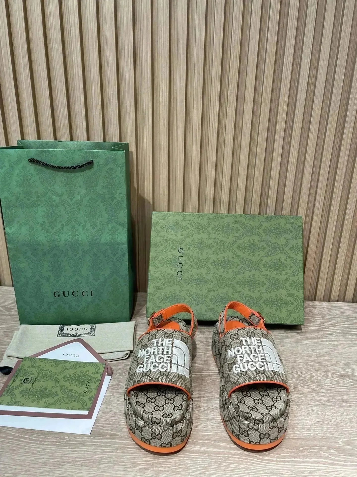 Gucci Sandals GG Monogram Slide — 20