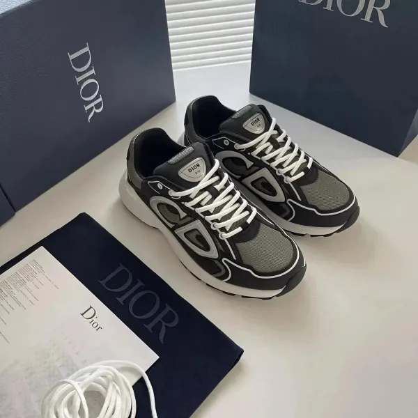 Dior B23 Oblique Multicolor Chunky Sneakers - 22