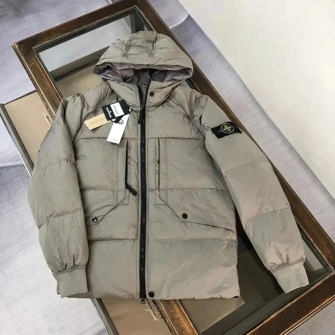 Stone Island Down Jackets Quilted Puffer Jacket — STD005