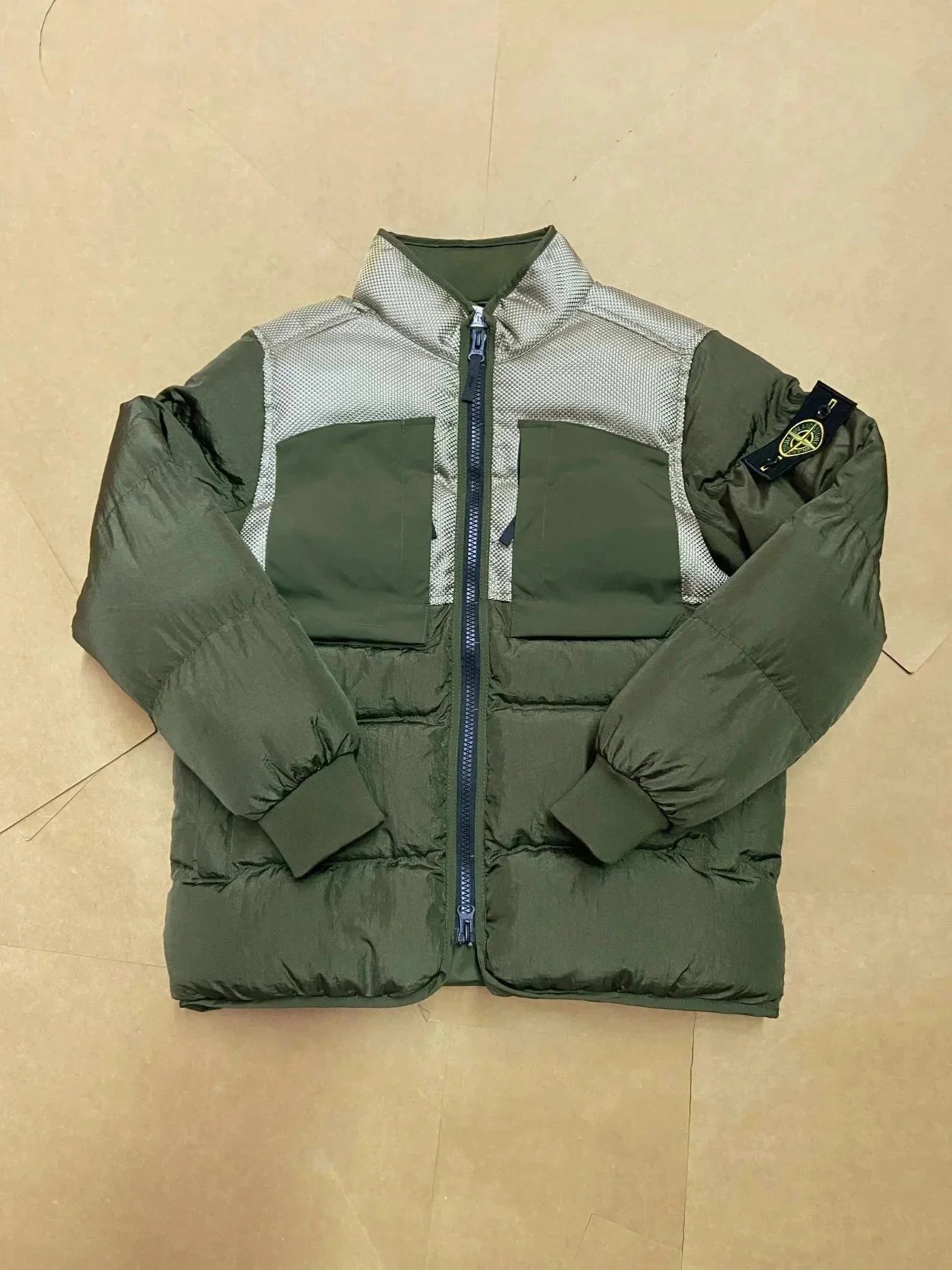 Stone Island Down Jackets Quilted Puffer Jacket — STD011