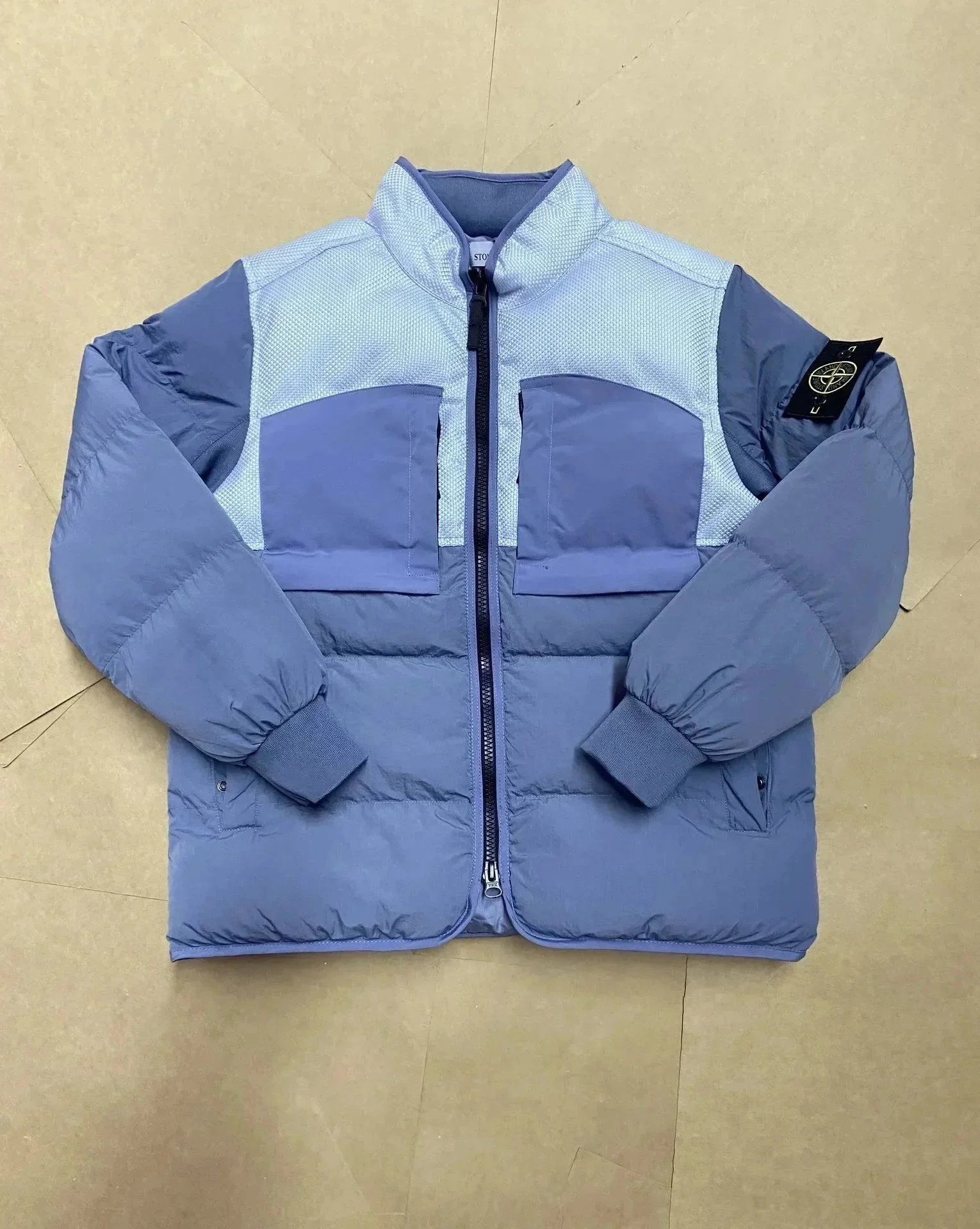 Stone Island Down Jackets Quilted Puffer Jacket — STD012