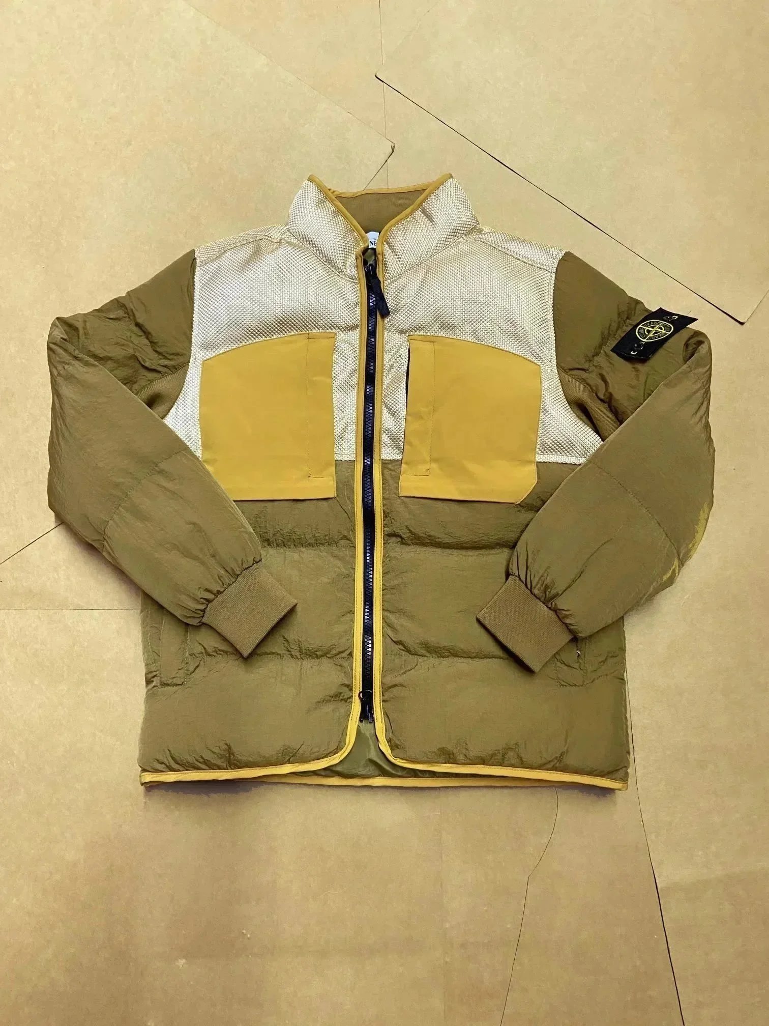 Stone Island Down Jackets Quilted Puffer Jacket — STD013