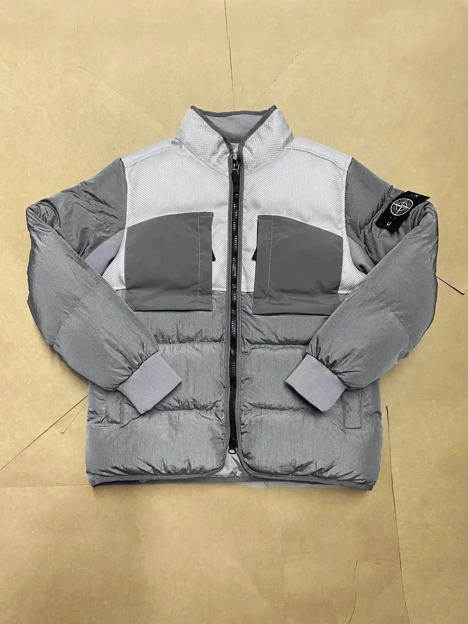 Stone Island Down Jackets Quilted Puffer Jacket — STD009