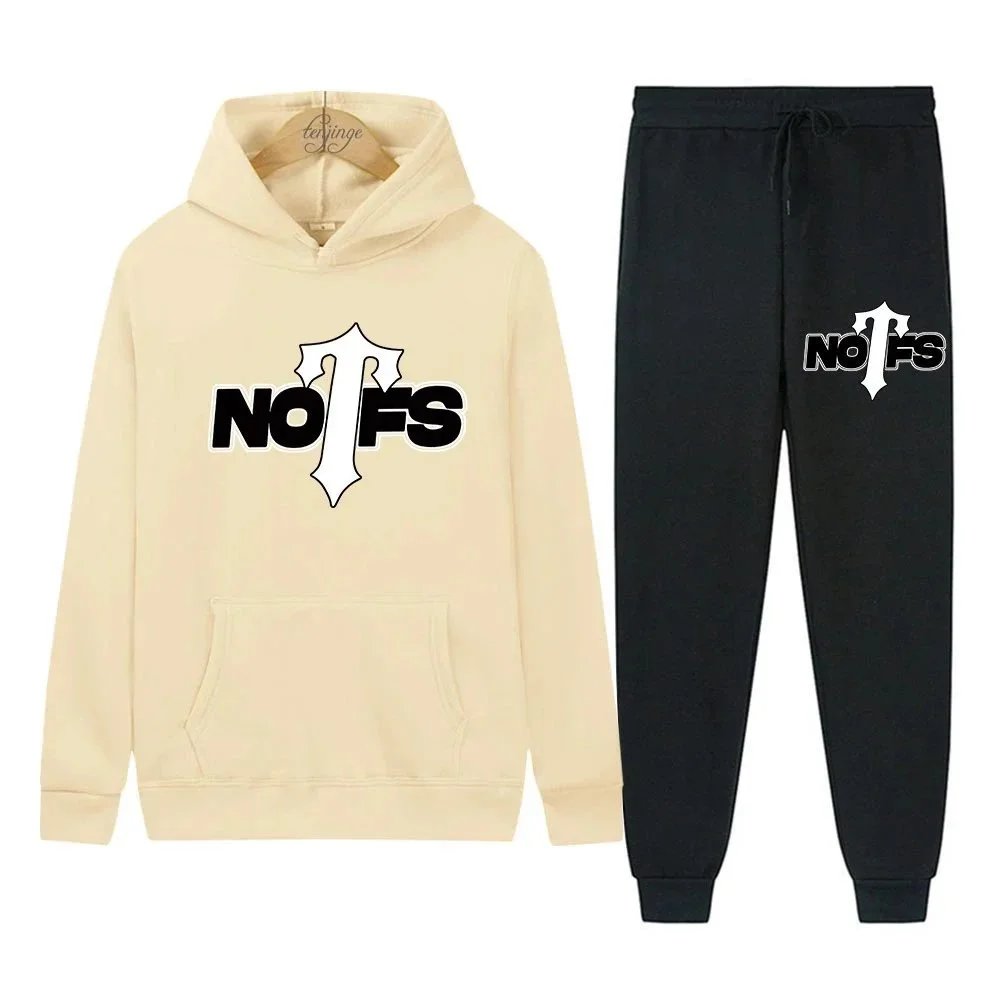 NOFS Tracksuits Logo hoodie and joggers set — TJ-TZ-0093