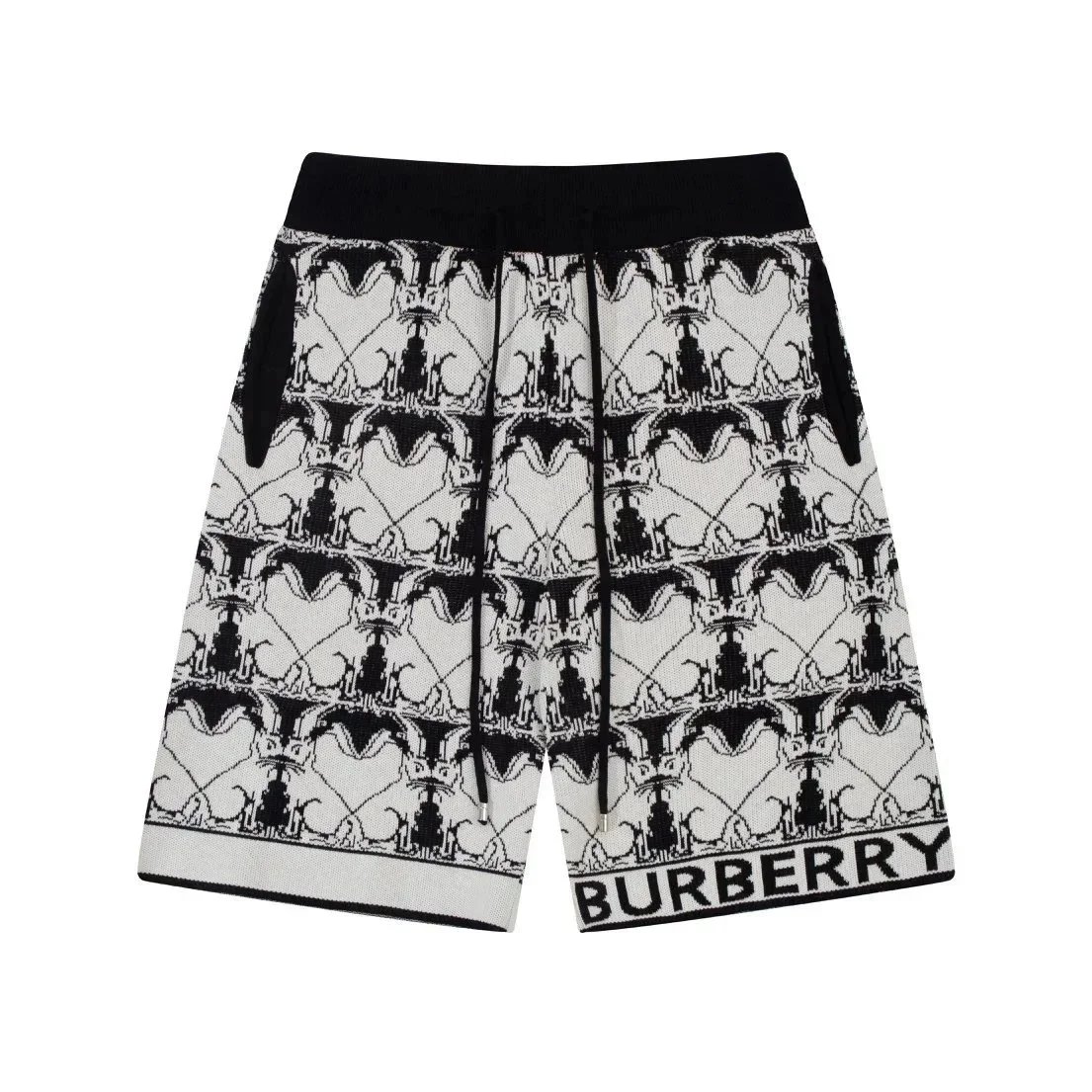BURBERRY | All-Over Jacquard Knit Shorts - rep szorty