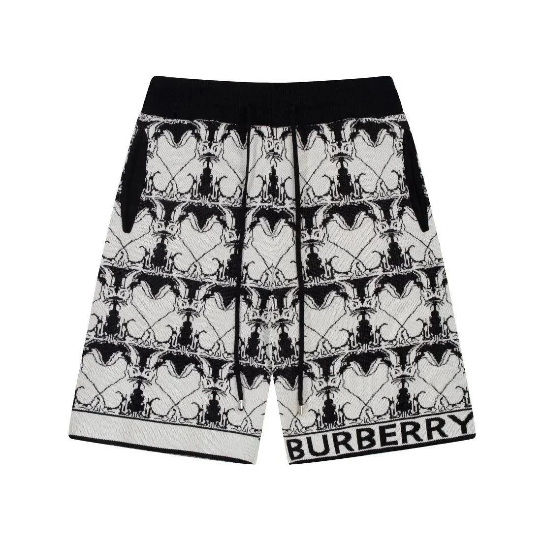 BURBERRY | All-Over Jacquard Knit Shorts