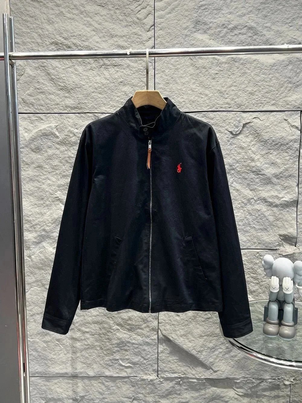 Polo Ralph Lauren Jackets Stand-Collar Zip Jacket with Embroidered Pony Logo image 2