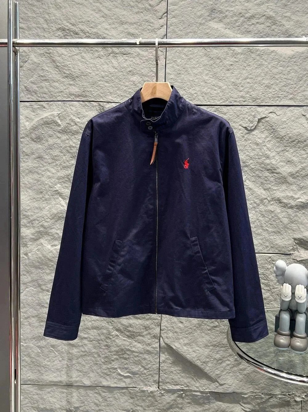 Polo Ralph Lauren Jackets Stand-Collar Zip Jacket with Embroidered Pony Logo image 4