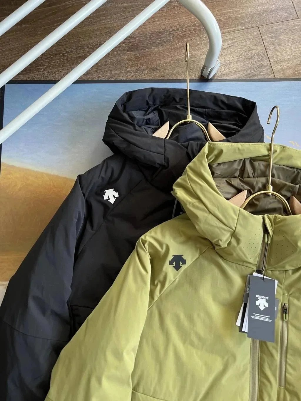 Descente Down Jacket Black Long Parka - 4
