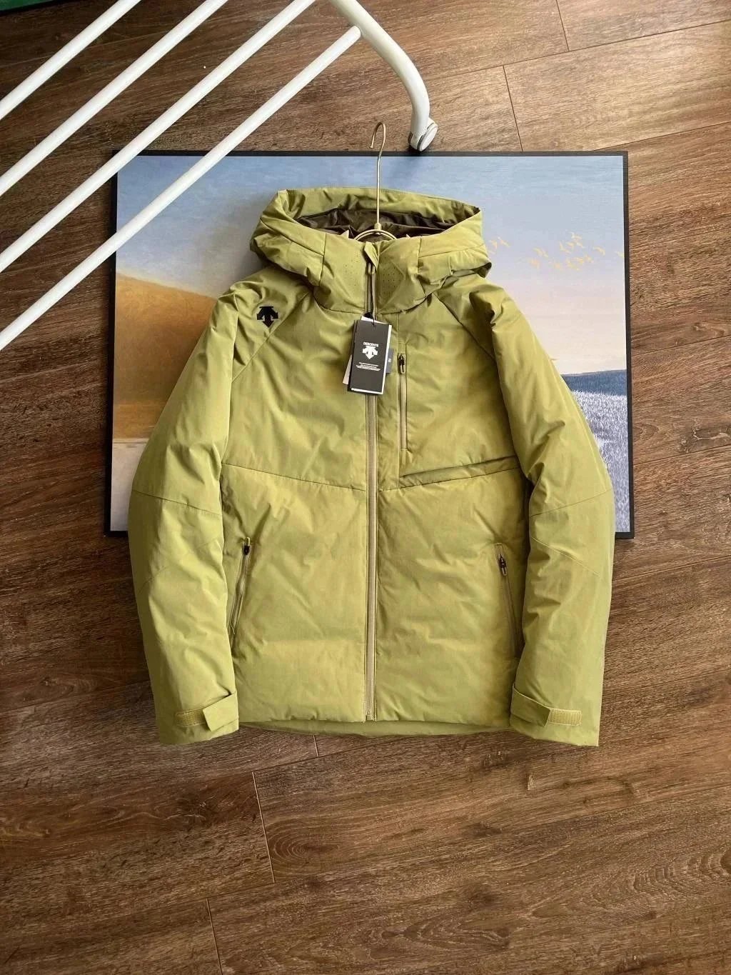 Descente Down Jacket Black Long Parka - 6