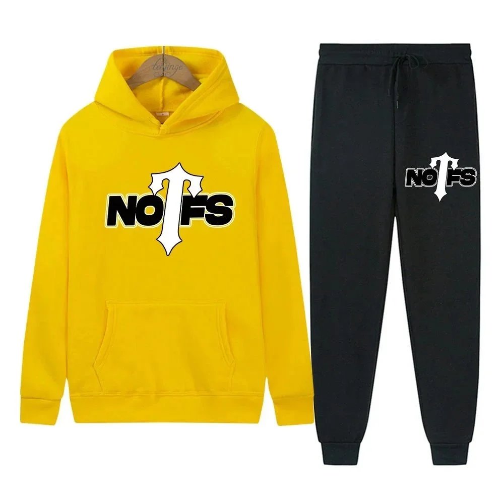 NOFS Tracksuits Logo hoodie and joggers set — TJ-TZ-0094