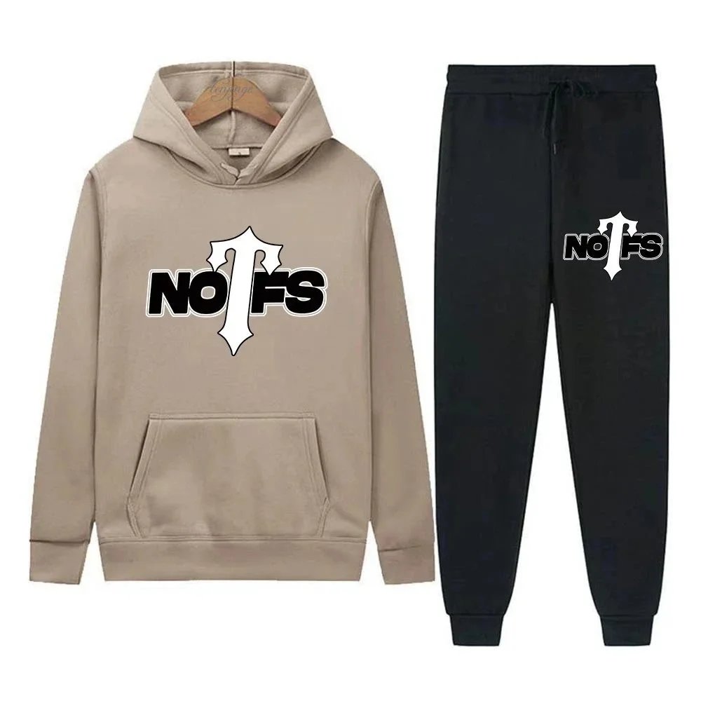 NOFS Tracksuits Logo hoodie and joggers set — TJ-TZ-0087