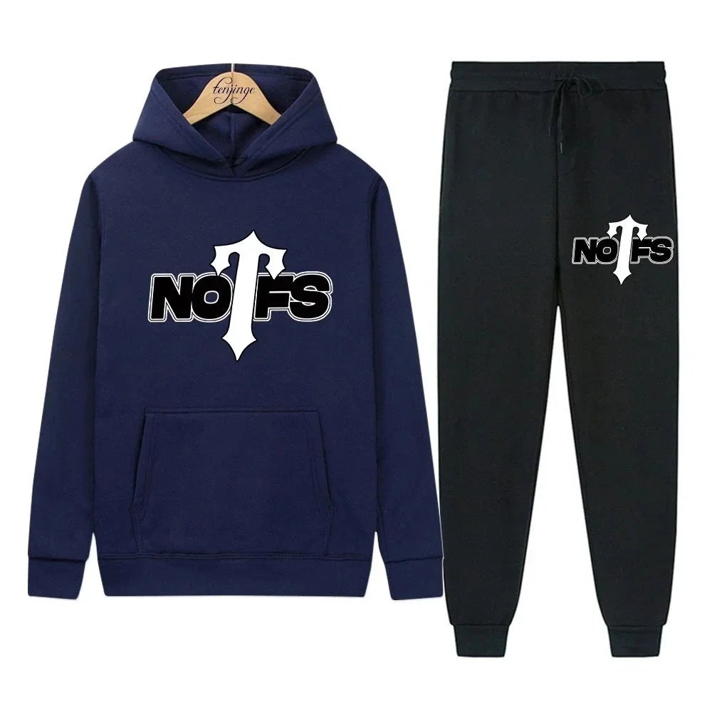 NOFS Tracksuits Logo hoodie and joggers set — TJ-TZ-0089