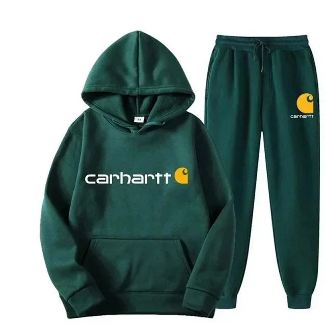 Carhartt Matching Sets Logo Hooded Sweatshirt and Joggers Set product detail image 13
