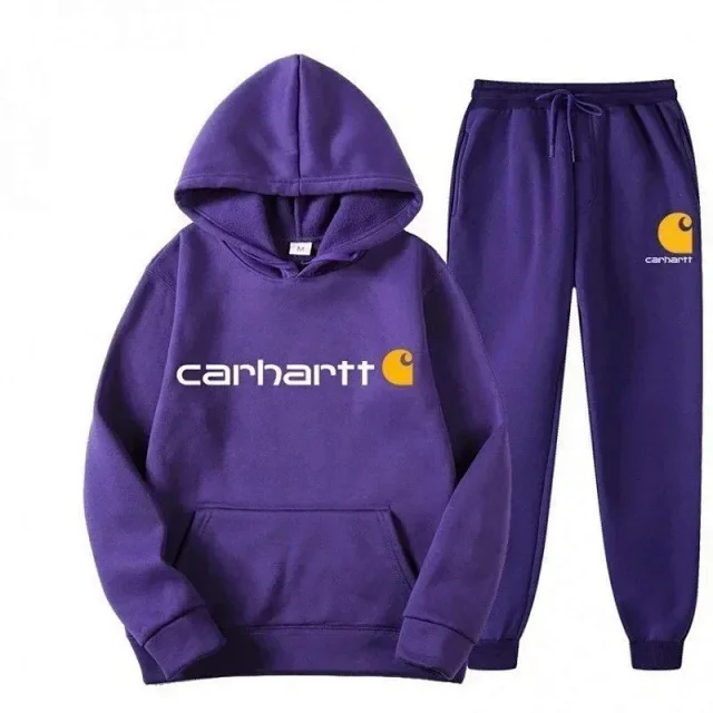 Carhartt Matching Sets Logo Hooded Sweatshirt and Joggers Set product detail image 17