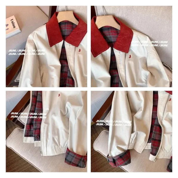 Polo Ralph Lauren Harrington Jacket Beige Outerwear - 11