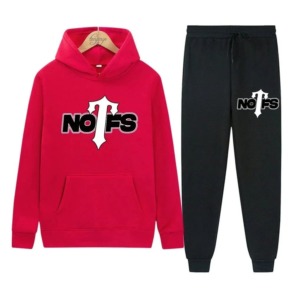 NOFS Tracksuits Logo hoodie and joggers set — TJ-TZ-0096