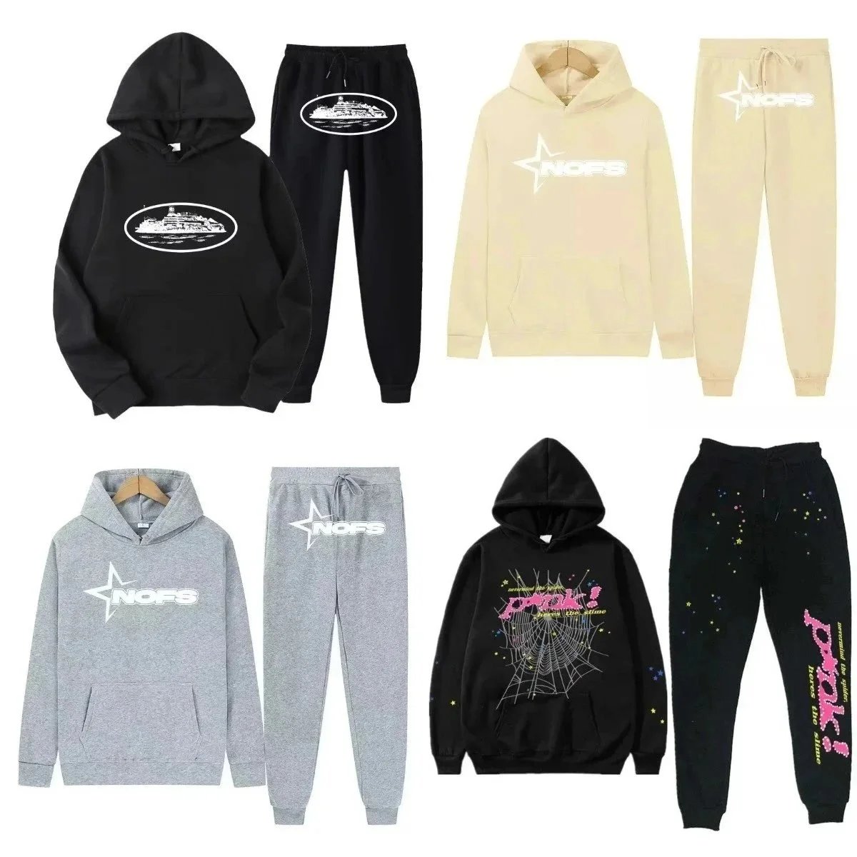 Four Nofs Tracksuit Sets