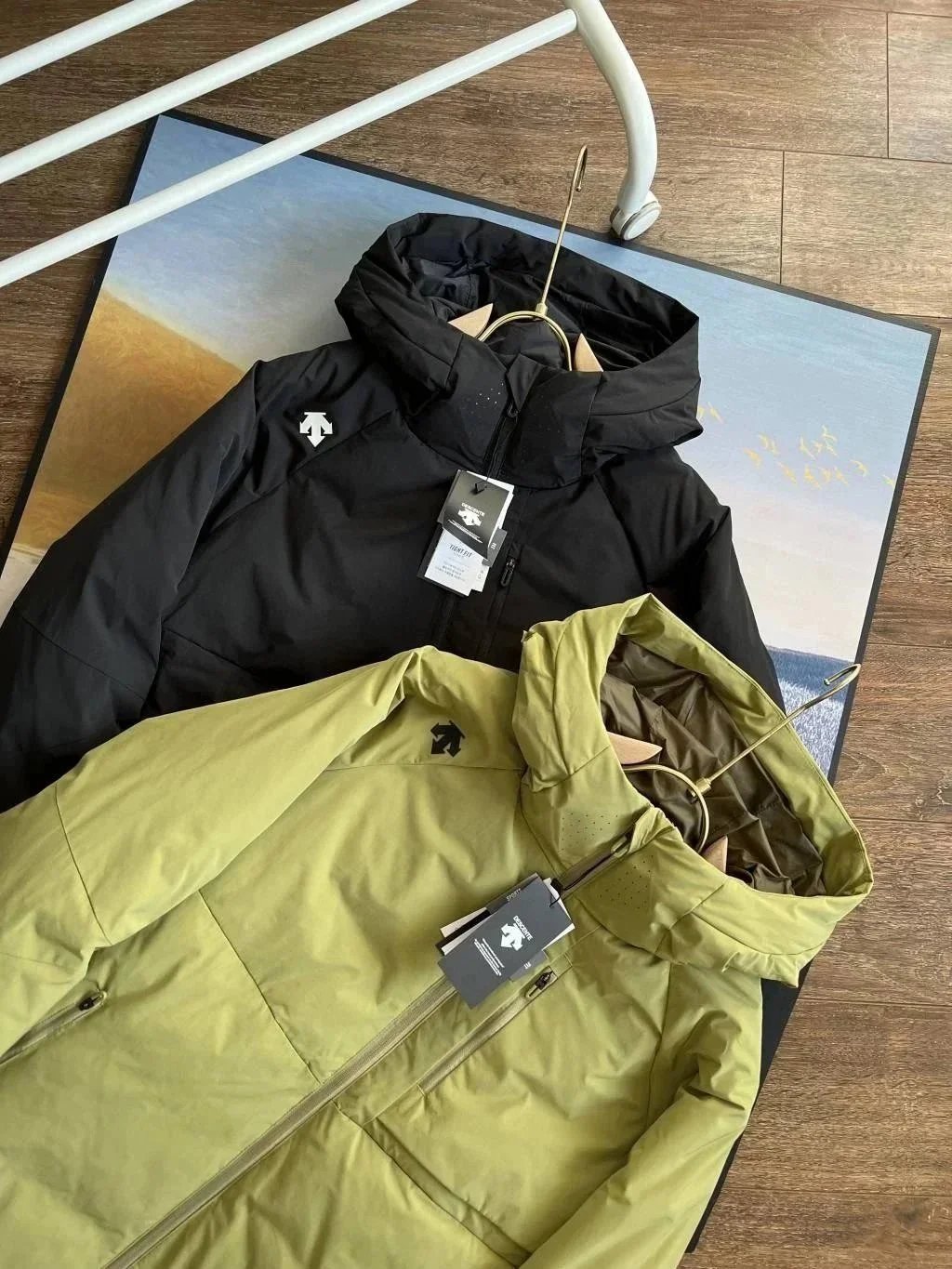 Descente Down Jacket Black Long Parka - 3
