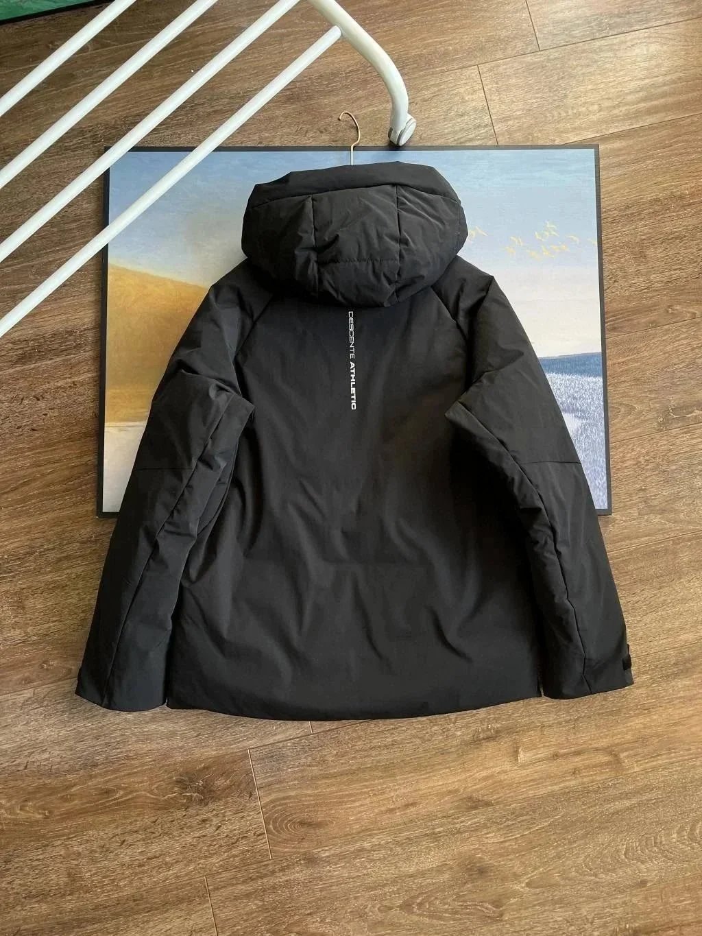 Descente Down Jacket Black Long Parka - 10