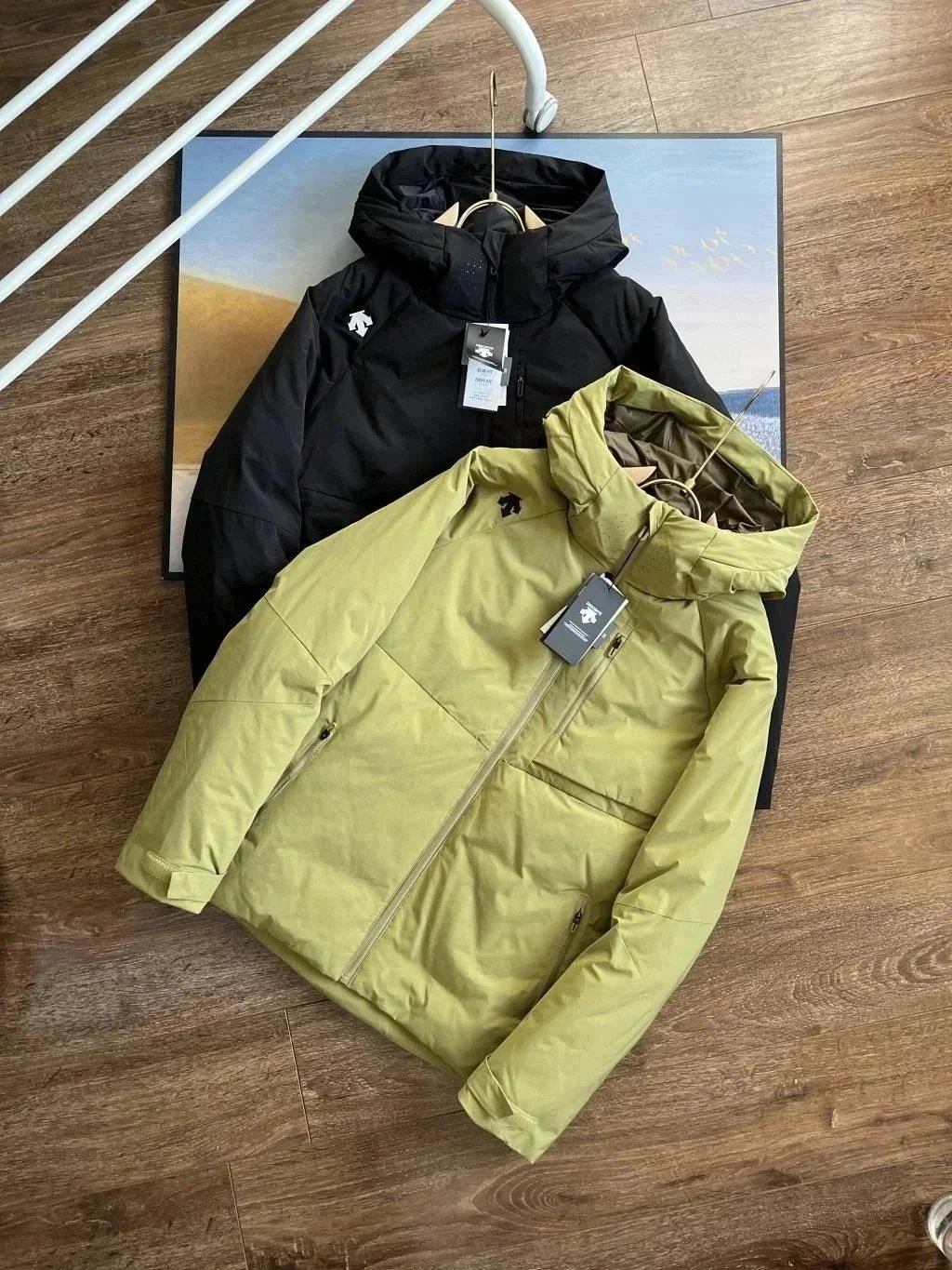 Descente Down Jacket Black Long Parka - 2