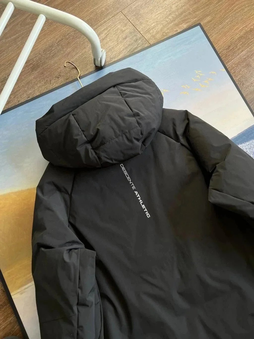 Descente Down Jacket Black Long Parka - 12