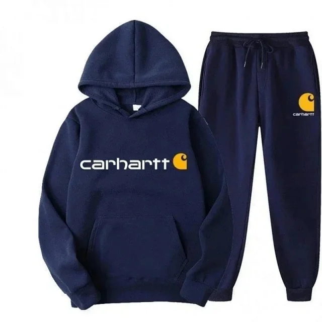 Carhartt Matching Sets Logo Hooded Sweatshirt and Joggers Set product detail image 4