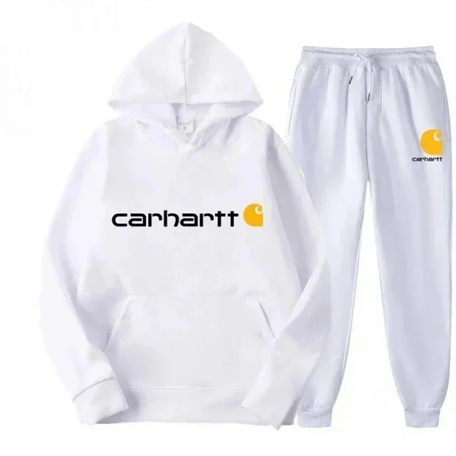 Carhartt Matching Sets Logo Hooded Sweatshirt and Joggers Set product detail image 3
