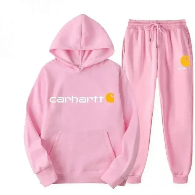 Carhartt Matching Sets Logo Hooded Sweatshirt and Joggers Set product detail image 21
