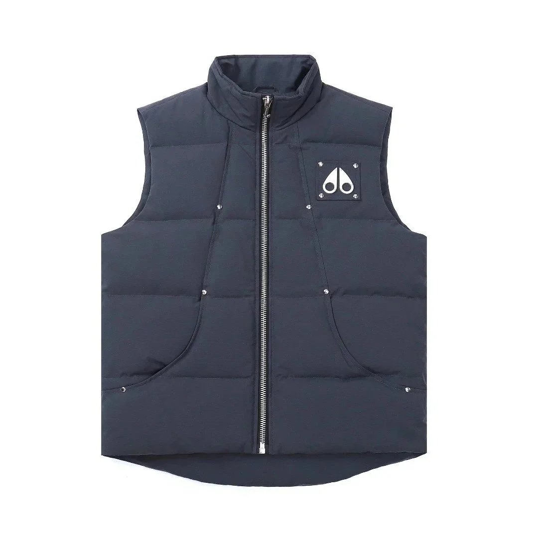 Moose Knuckles Vests Padded zip-front vest with stand collar image 5