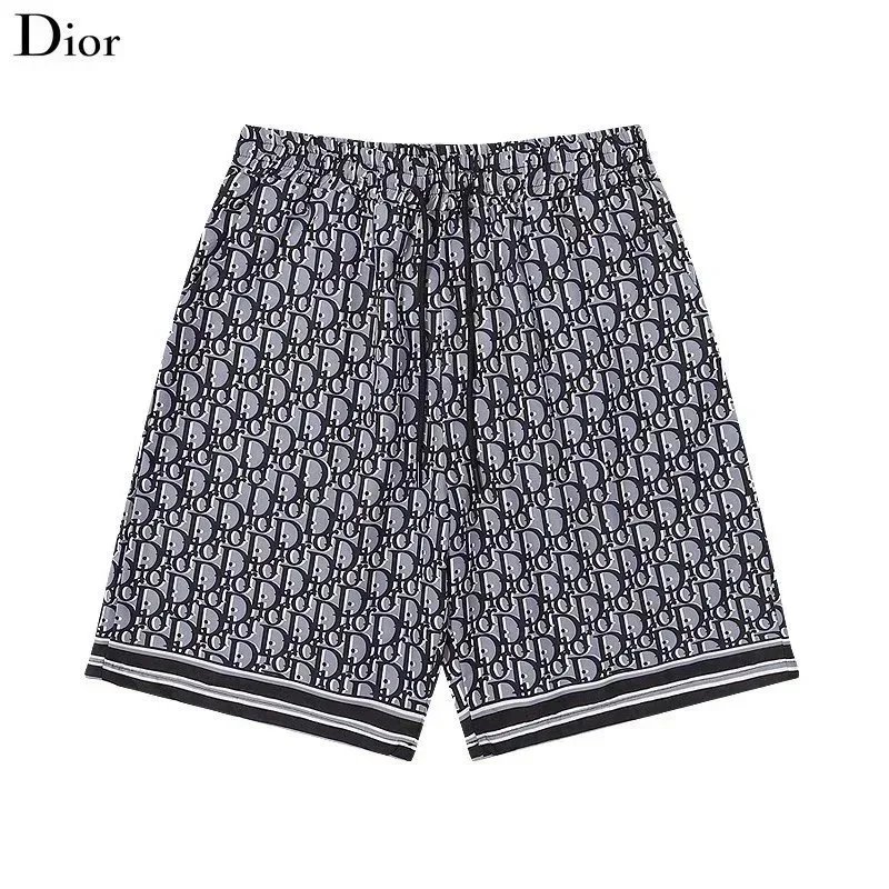 Dior Matching Sets Short-Sleeve T-Shirt and Shorts Set — 25