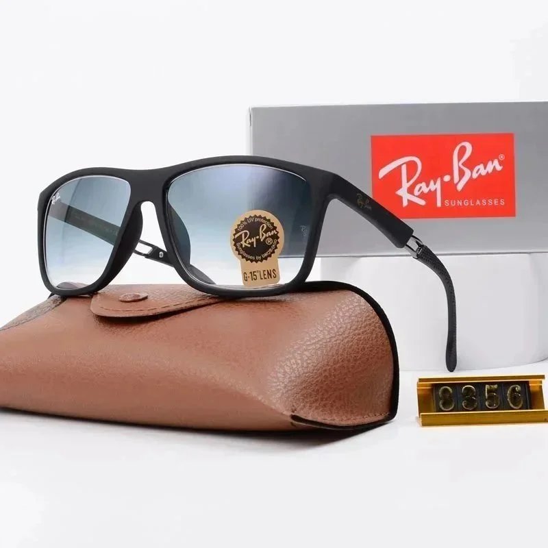 Ray-Ban Eyewear Round and rectangular polarized sunglasses — XZ003