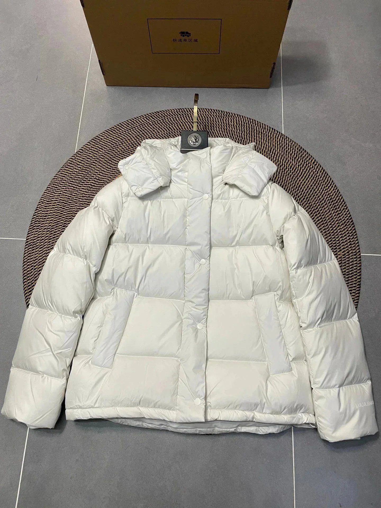 Moncler Genius Down Jacket Black Long Puffer Coat - 2