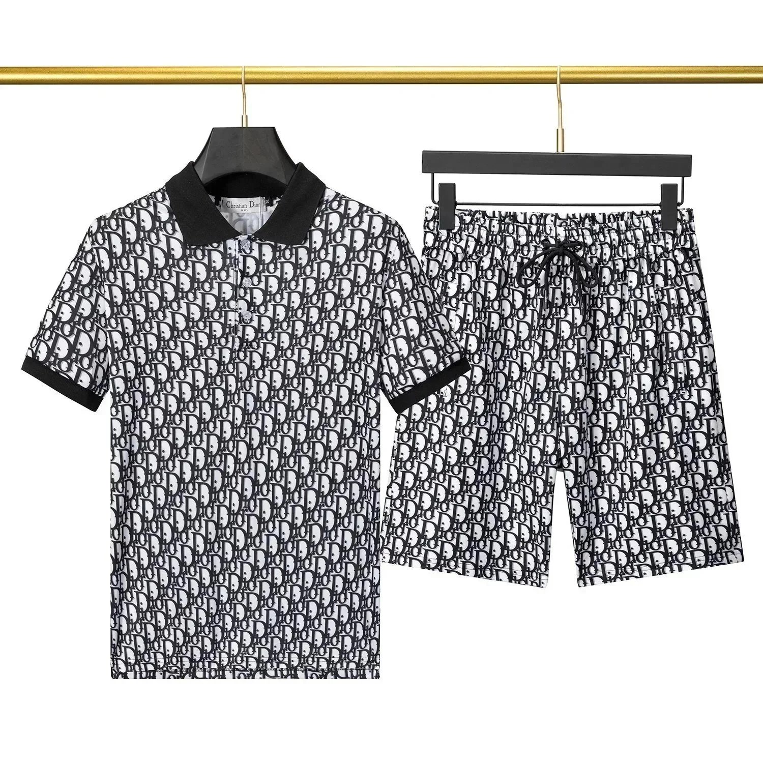 Dior Matching Sets Short-Sleeve T-Shirt and Shorts Set image 7