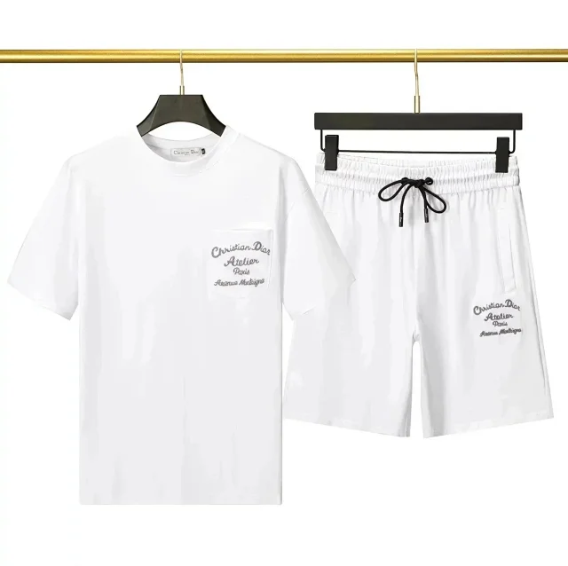 Dior Matching Sets Short-Sleeve T-Shirt and Shorts Set product detail image 4