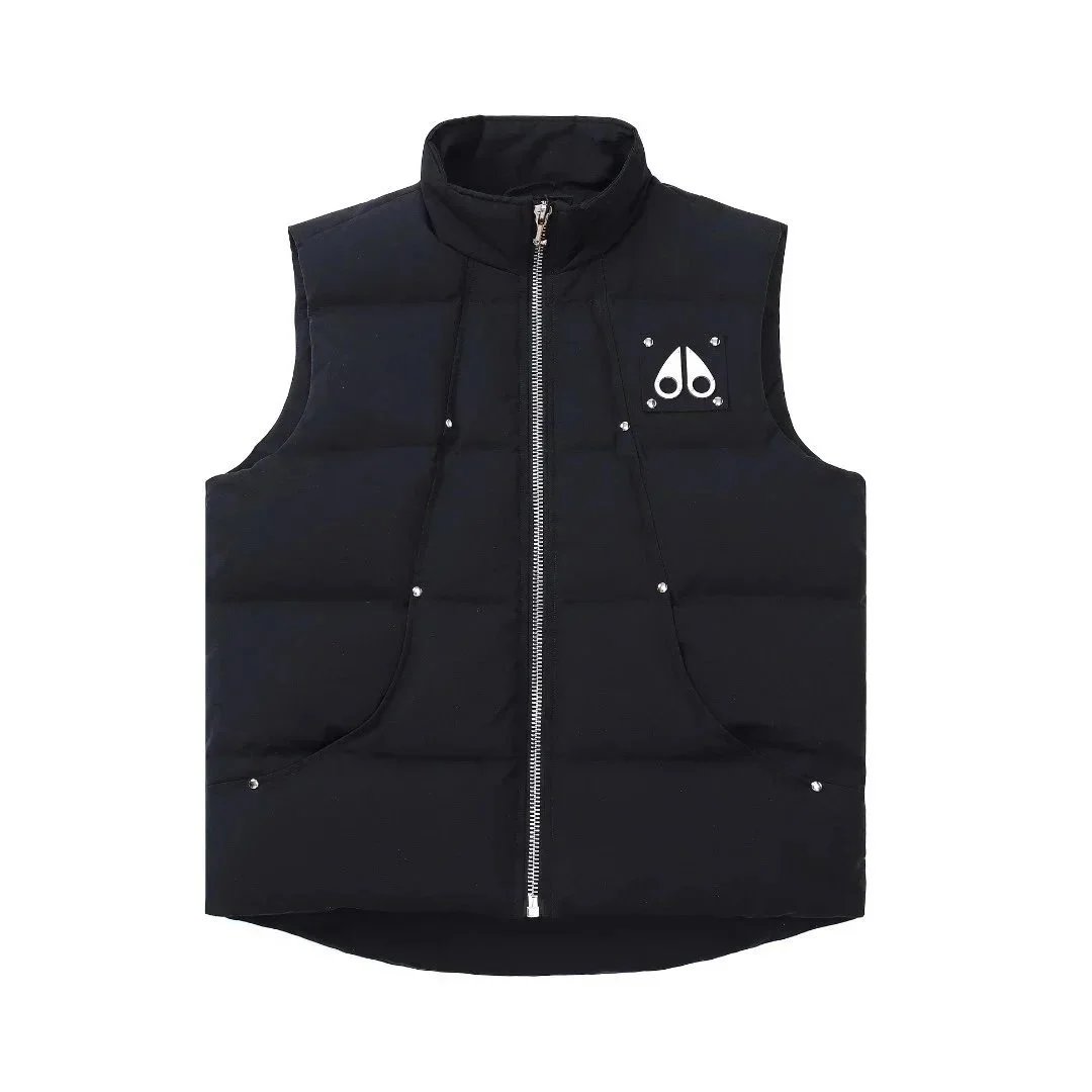 Moose Knuckles Vests Padded zip-front vest with stand collar image 4