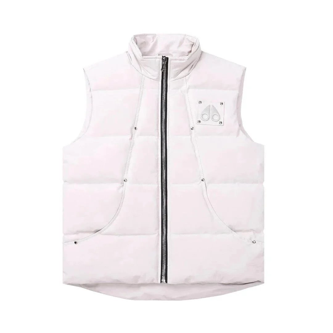 Moose Knuckles Vests Padded zip-front vest with stand collar image 2