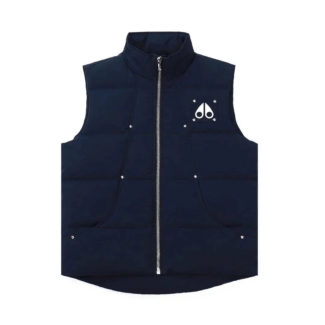 Moose Knuckles Vests Padded zip-front vest with stand collar image 3
