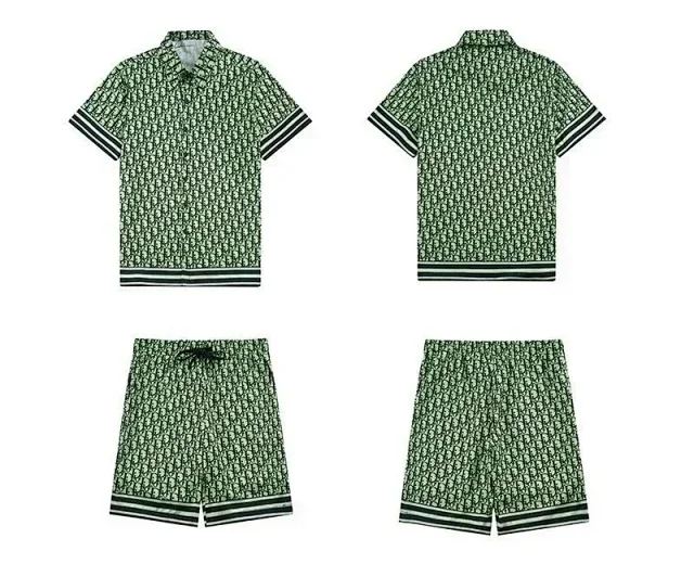Dior Matching Sets Short-Sleeve T-Shirt and Shorts Set product detail image 12