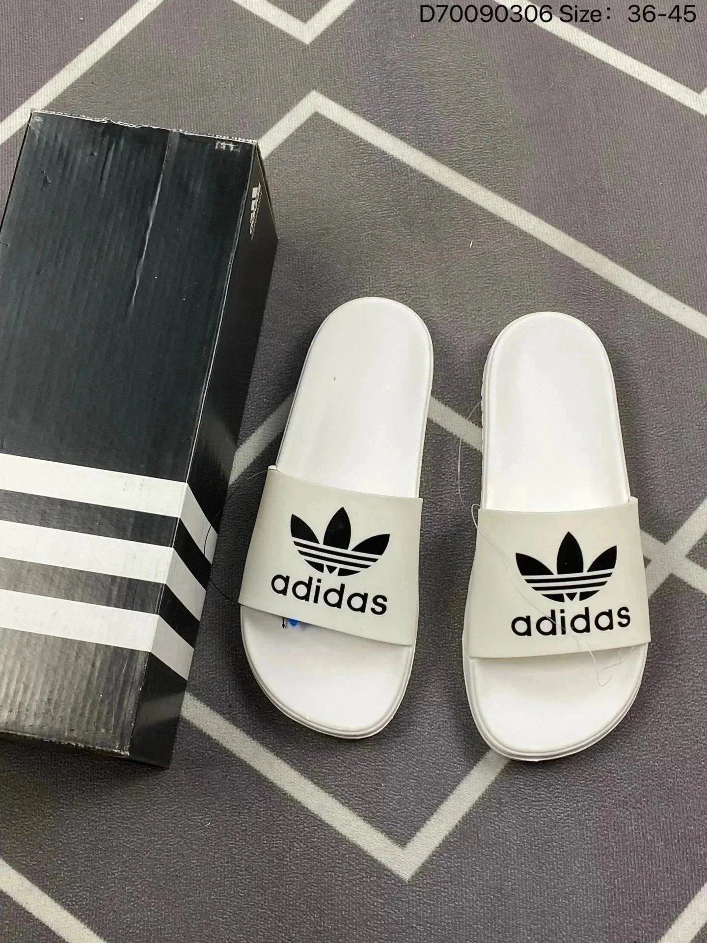 Adidas Slippers Logo Slide Sandals image 2