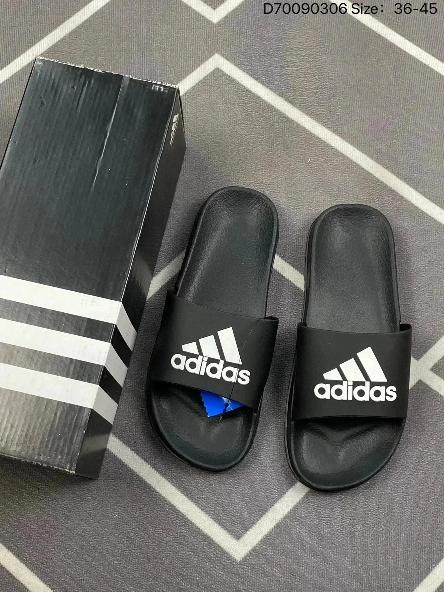 Adidas Slippers Logo Slide Sandals image 4