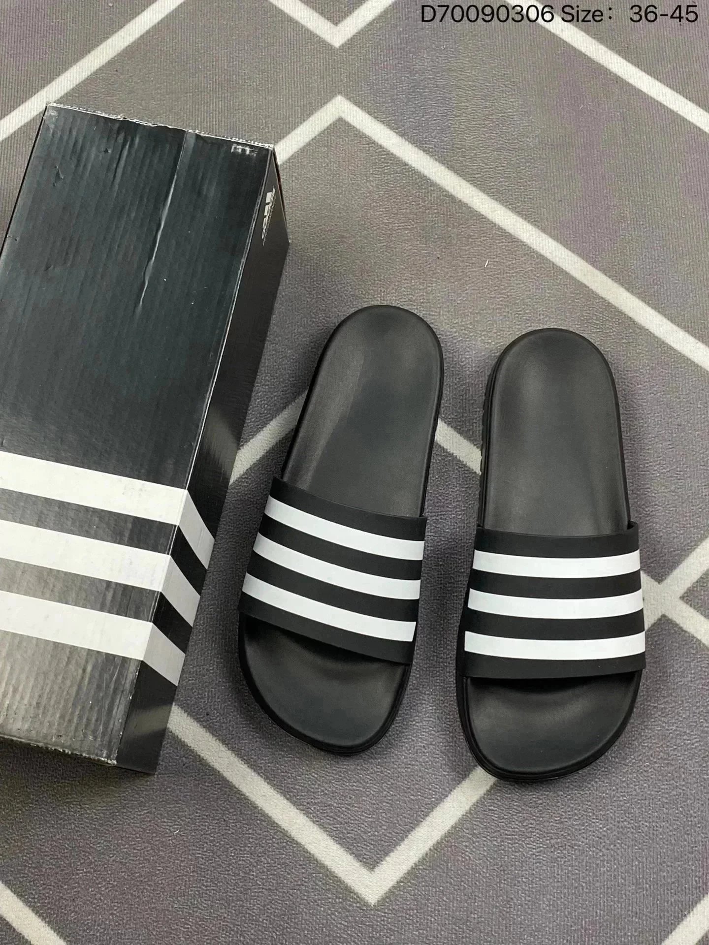 Adidas Slippers Logo Slide Sandals image 7