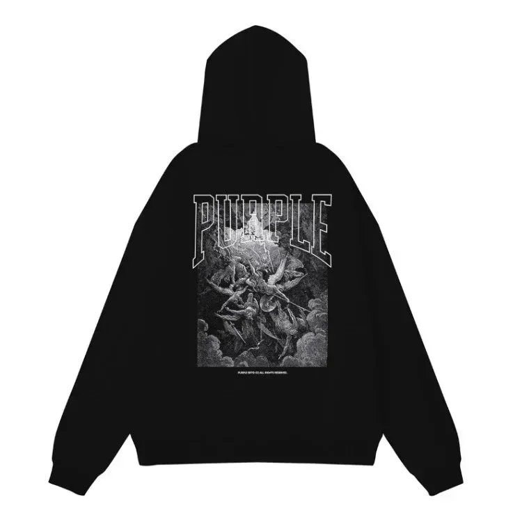 Unbranded Hoodies & Sweatshirts Graphic Print Hooded Sweatshirt — 13