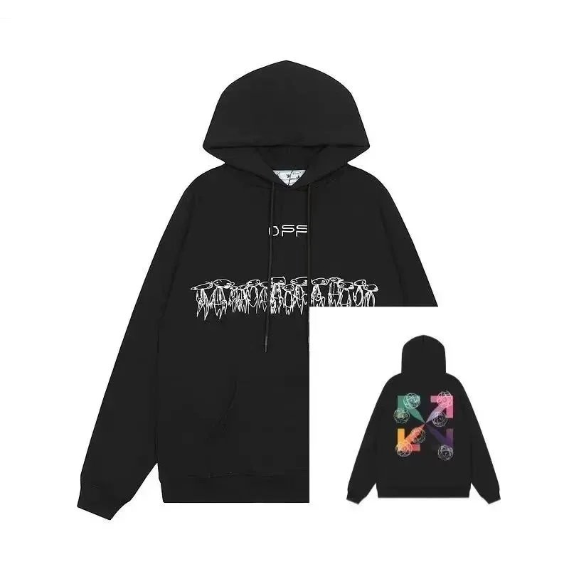 Unbranded Hoodies & Sweatshirts Graphic Print Hooded Sweatshirt — 39
