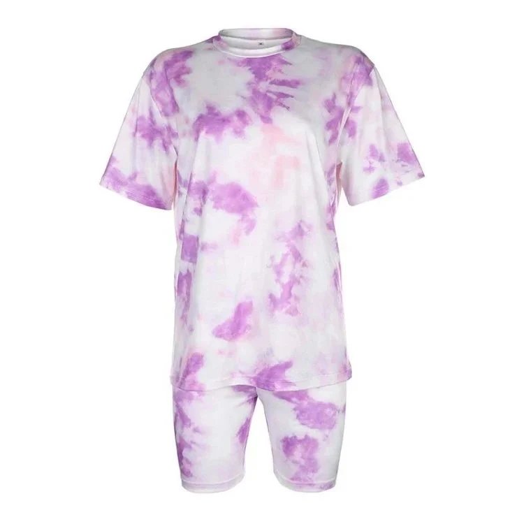 Unbranded Matching Sets Children's ringer T-shirt and shorts set with embroidered graffiti graphic — Leisure 5