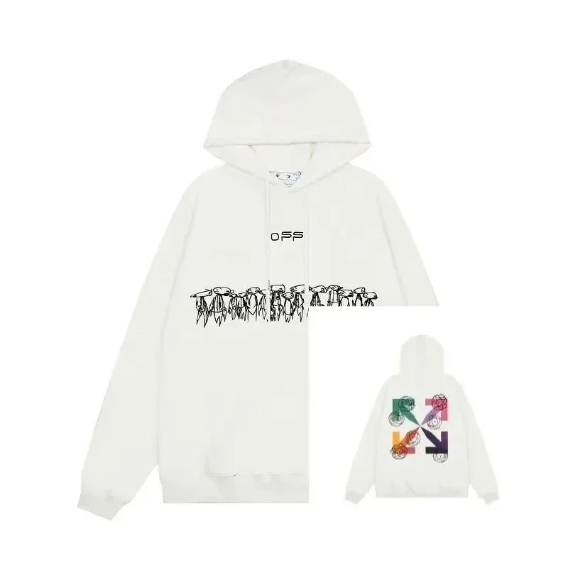Unbranded Hoodies & Sweatshirts Graphic Print Hooded Sweatshirt — 36