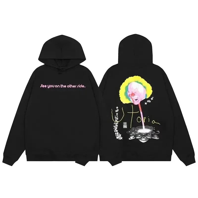 Unbranded Hoodies & Sweatshirts Graphic Print Hooded Sweatshirt — 18