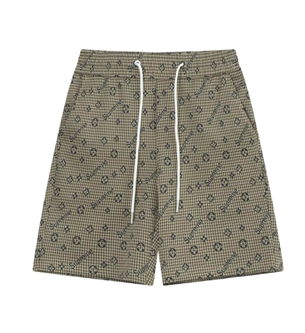 Louis Vuitton Monogram Embroidered Shorts Black - 14
